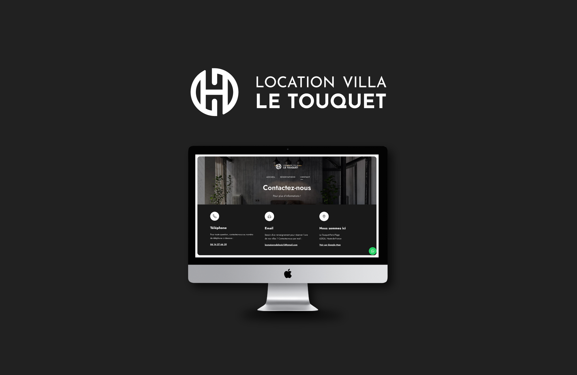 Location Villa Touquet